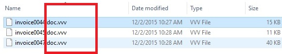 VVV File Extension-removal