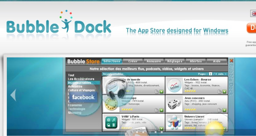 Bubble Dock Ads