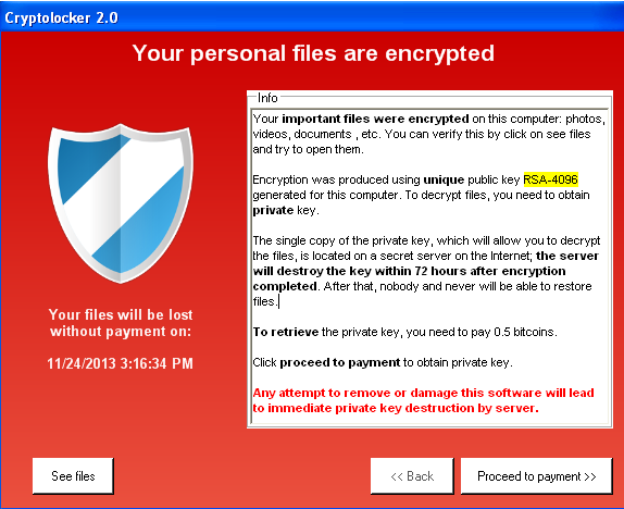 Globe ransomware virus