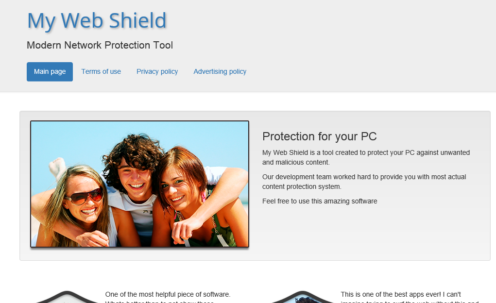 My Web Shield Ads