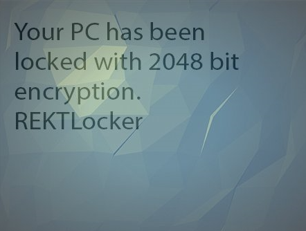 REKTLocker Ransomware