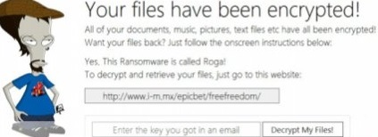 Roga Ransomware-virus