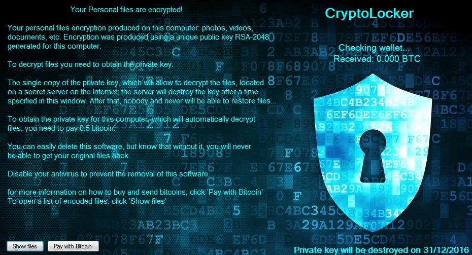 Cryptolocker3 Ransomware-