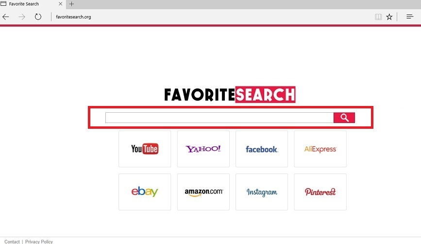 Favoritesearch.org-removal