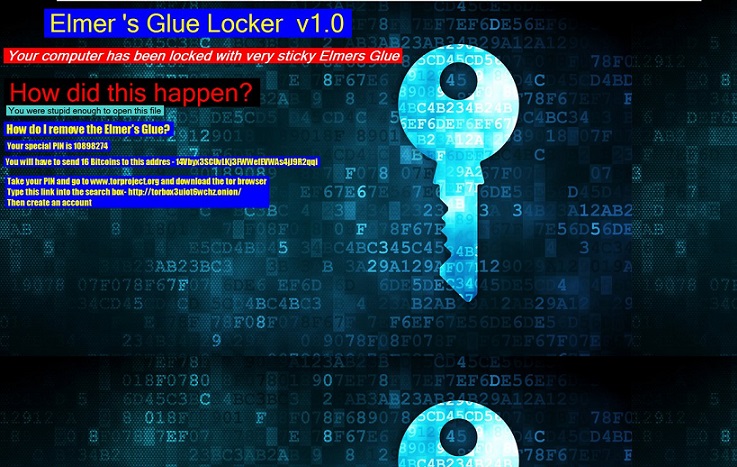 Elmer’s Glue Locker ransomware-