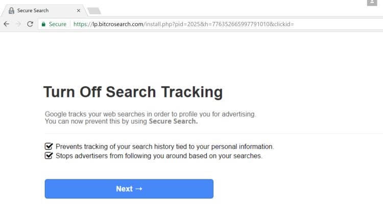 Turn Off Search Tracking Ads-